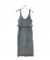 AMERI（アメリ）の古着「UND TWEED JUMPER SKIRT KNIT DRESS」｜ブルー