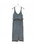 AMERI (アメリ) UND TWEED JUMPER SKIRT KNIT DRESS ブルー サイズ:S：12000円