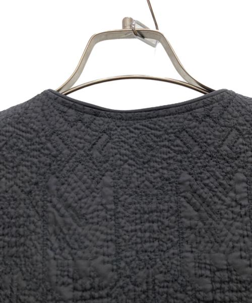 UNITED ARROWS TOKYO（ユナイテッドアローズトウキョウ）UNITED ARROWS TOKYO (ユナイテッドアローズトウキョウ) エンブロイダリー キルト ボリューム ブルゾン ブラック サイズ:Mの古着・服飾アイテム