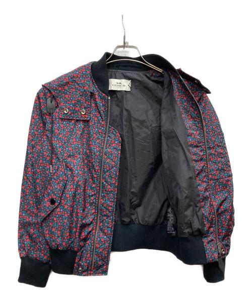 COACH（コーチ）COACH (コーチ) ナイロンジャケット ブラック サイズ:XSの古着・服飾アイテム