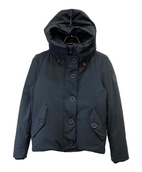 save the duck（セイブ ザ ダック）SAVE THE DUCK (セイブ ザ ダック) SHANON HOODED PARKA ブラック サイズ:1の古着・服飾アイテム