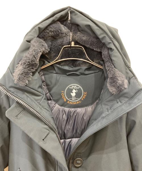 save the duck（セイブ ザ ダック）SAVE THE DUCK (セイブ ザ ダック) SHANON HOODED PARKA ブラック サイズ:1の古着・服飾アイテム