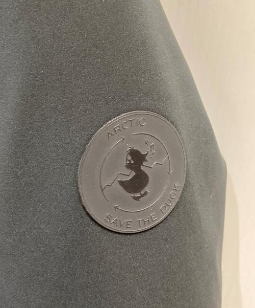 save the duck（セイブ ザ ダック）SAVE THE DUCK (セイブ ザ ダック) SHANON HOODED PARKA ブラック サイズ:1の古着・服飾アイテム