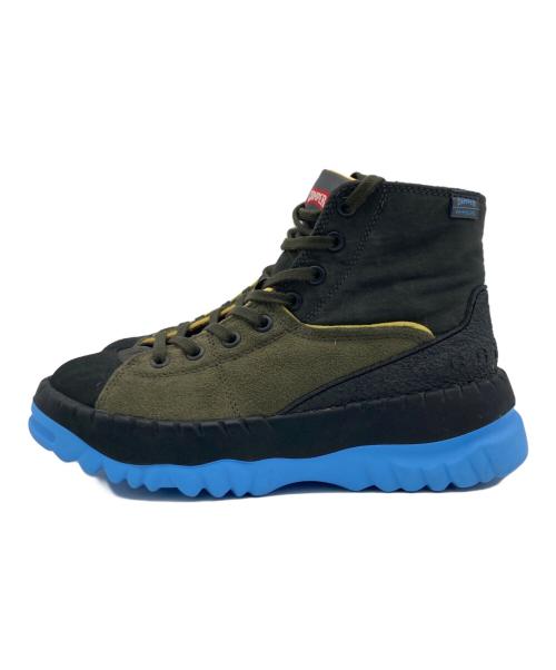 CAMPER（カンペール）CAMPER (カンペール) ハイカットスニーカー カーキ サイズ:23.5cmの古着・服飾アイテム