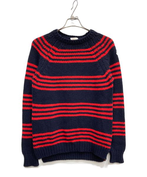MONCLER（モンクレール）MONCLER (モンクレール) MAGLIONE TRICOT GIROCPLLO ネイビー サイズ:Lの古着・服飾アイテム