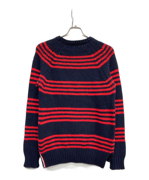MONCLER（モンクレール）MONCLER (モンクレール) MAGLIONE TRICOT GIROCPLLO ネイビー サイズ:Lの古着・服飾アイテム