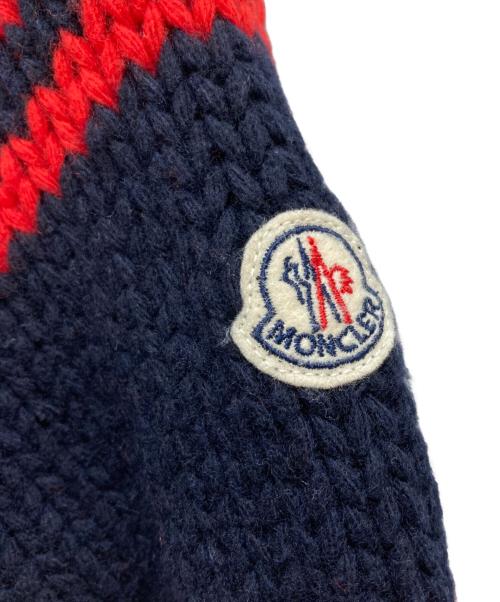 MONCLER（モンクレール）MONCLER (モンクレール) MAGLIONE TRICOT GIROCPLLO ネイビー サイズ:Lの古着・服飾アイテム