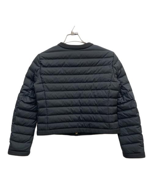 DRESSTERIOR（ドレステリア）DRESSTERIOR (ドレステリア) ノーカラーライトダウンジャケット ブラック サイズ:34の古着・服飾アイテム