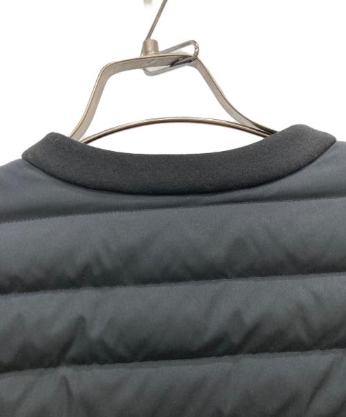 DRESSTERIOR（ドレステリア）DRESSTERIOR (ドレステリア) ノーカラーライトダウンジャケット ブラック サイズ:34の古着・服飾アイテム