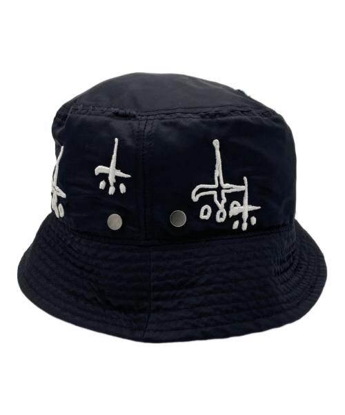 CVTVLIST（カタリスト）CVTVLIST (カタリスト) アンダークロス バケットハット ブラックの古着・服飾アイテム