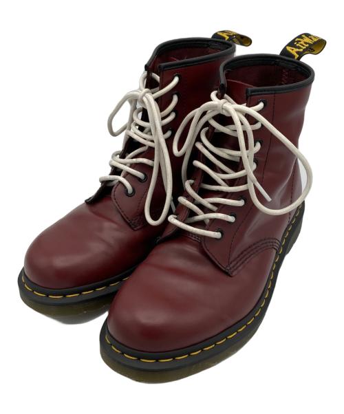 Dr.Martens（ドクターマーチン）Dr.Martens (ドクターマーチン) 8ホールブーツ レッド サイズ:27cmの古着・服飾アイテム