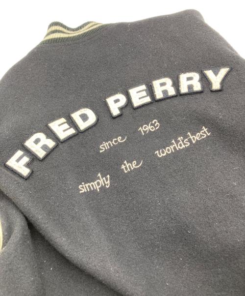 FRED PERRY（フレッドペリー）FRED PERRY (フレッドペリー) スタジャン ブラック サイズ:Mの古着・服飾アイテム