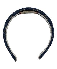 GUCCI（グッチ）の古着「カチューシャ」｜インディゴ