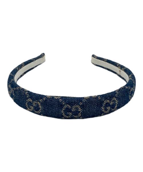 GUCCI（グッチ）GUCCI (グッチ) カチューシャ インディゴの古着・服飾アイテム