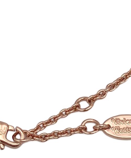 Vivienne Westwood（ヴィヴィアンウエストウッド）Vivienne Westwood (ヴィヴィアンウエストウッド) バスレリーフネックレス ピンクの古着・服飾アイテム