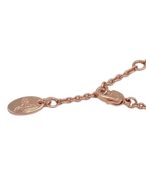 Vivienne Westwood（ヴィヴィアンウエストウッド）Vivienne Westwood (ヴィヴィアンウエストウッド) バスレリーフネックレス ピンクの古着・服飾アイテム
