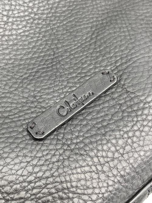 COLE HAAN（コールハーン）COLE HAAN (コールハーン) レザーハンドバッグ ブラックの古着・服飾アイテム