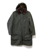 Barbourバブアー）の古着「SL HOODED BORDER」｜グリーン