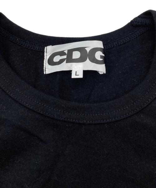 CDG（シーディージー）CDG (シーディージー) カットソー ブラック サイズ:Lの古着・服飾アイテム
