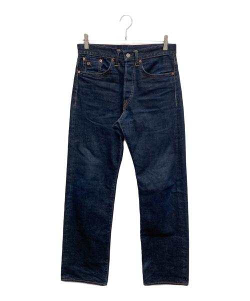 RRL（ダブルアールエル）RRL (ダブルアールエル) VINTAGE 5 POCKET EAST WEST SELVEDGE JEANS インディゴ サイズ:W29の古着・服飾アイテム