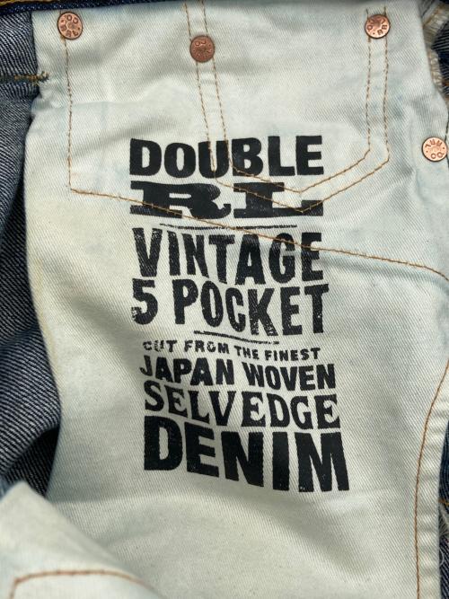 RRL（ダブルアールエル）RRL (ダブルアールエル) VINTAGE 5 POCKET EAST WEST SELVEDGE JEANS インディゴ サイズ:W29の古着・服飾アイテム
