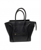 CELINEセリーヌ）の古着「MICRO LUGGAGE /ラゲージバッグ」｜ブラック
