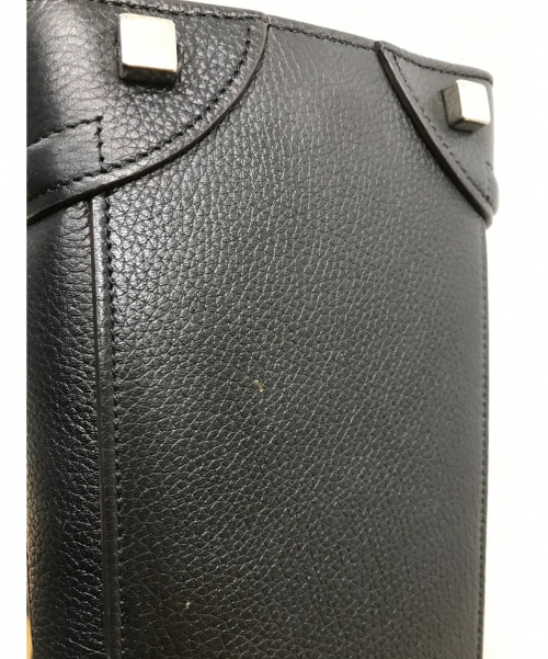 CELINE（セリーヌ）CELINE (セリーヌ) MICRO LUGGAGE /ラゲージバッグ ブラック サイズ:下記参照 S-CU-5125 バッグ　ハンドバッグの古着・服飾アイテム