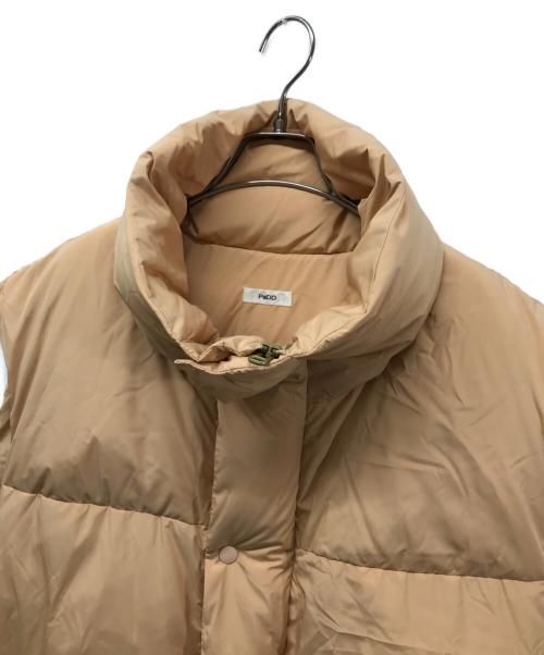 PaDO（パッド）PaDO (パッド) オーバーサイズダウンベスト オレンジ/ベージュ サイズ:FREEの古着・服飾アイテム