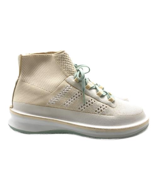 CAMPER（カンペール）CAMPER (カンペール) ハイカットスニーカー High-Top Sneakers ' Rolling ' Beige Mesh Euro Sneakers Shoes K400291-005 ベージュ サイズ:37の古着・服飾アイテム
