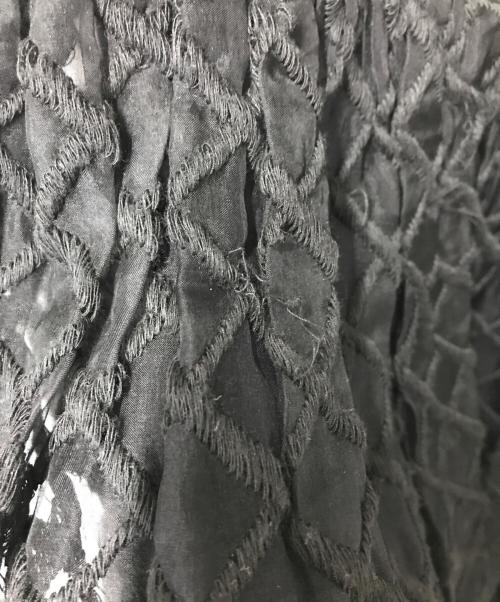 merlette（マーレット）merlette (マーレット) DAWSON DRESS merlette マーレット ノースリーブワンピース ティアードワンピース シルク インド製 3210300067 ブラック サイズ:Sの古着・服飾アイテム