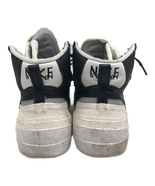 NIKE（ナイキ）NIKE (ナイキ) sacai (サカイ) BLAZER MID Black/Wolf Grey ブレザー ミッド 