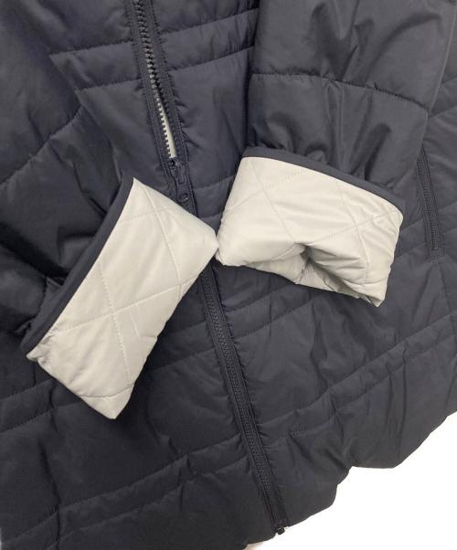 Leilian（レリアン）Leilian (レリアン) リバーシブルフーデッドコート ネイビー サイズ:13+の古着・服飾アイテム