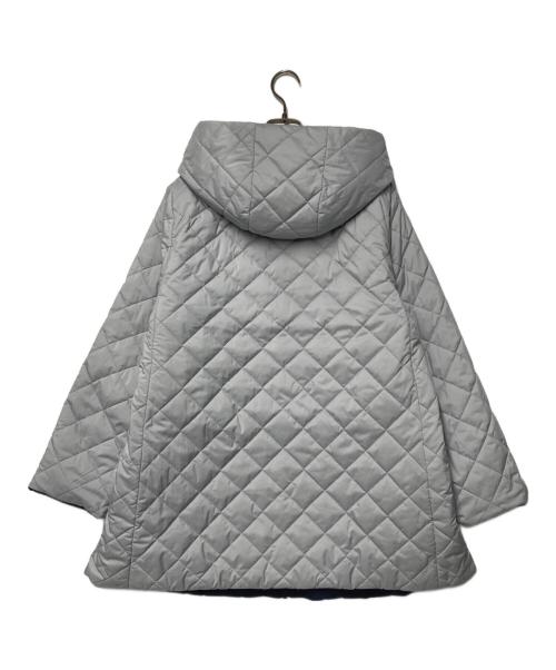 Leilian（レリアン）Leilian (レリアン) リバーシブルフーデッドコート ネイビー サイズ:13+の古着・服飾アイテム