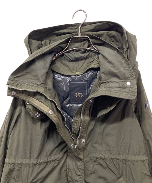 TATRAS（タトラス）TATRAS (タトラス) ダウンライナー付製品染めモッズコート LTA14S4386 カーキ サイズ:01の古着・服飾アイテム