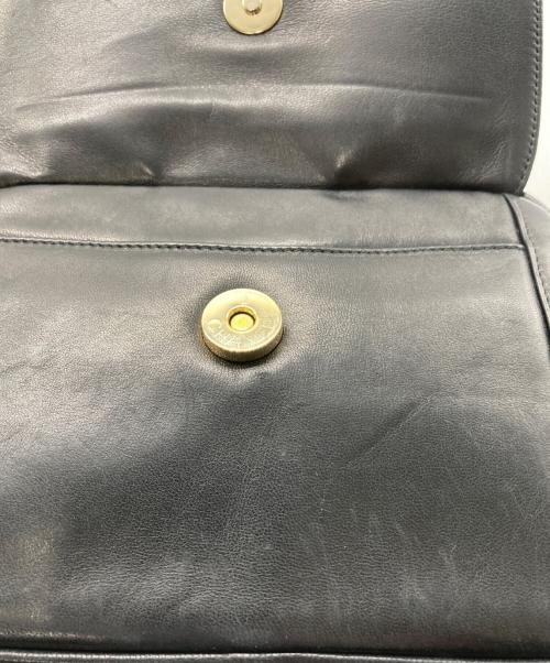 CHANEL（シャネル）CHANEL (シャネル) ココマークビジューチェーンショルダーバッグ  タッセルバッグ ラムスキン ギャランティーカード付 ブラック サイズ:-の古着・服飾アイテム