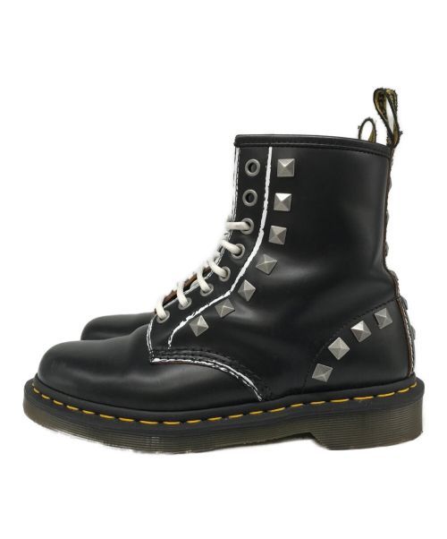 Dr.Martens（ドクターマーチン）Dr.Martens (ドクターマーチン) 8ホールスタッズブーツ ALTERNATIVE EDGE 1460 STUDS スタッズブーツ ブラック サイズ:SIZE UK5の古着・服飾アイテム