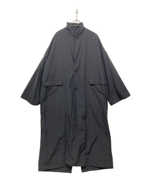 FIRMUM（フィルマム）FIRMUM (フィルマム) キモノスリーブ・リバーシブルコート FR105CT 製品染め ユニセックス ブラック サイズ:Mの古着・服飾アイテム