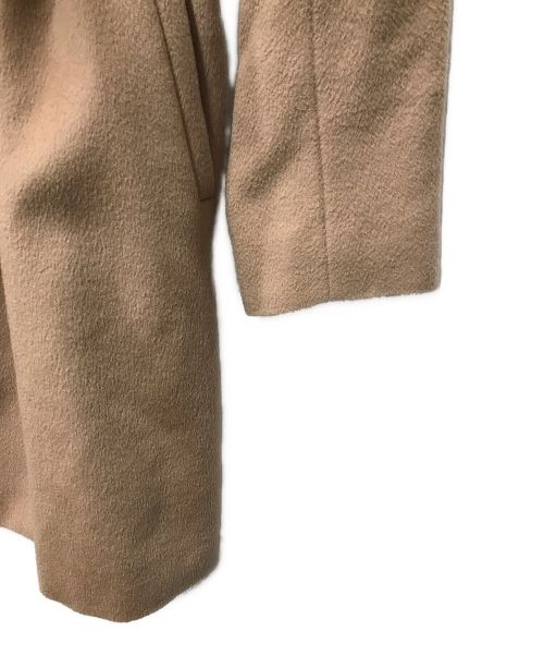 WEEKEND Max Mara（ウィークエンド マックスマーラ）WEEKEND Max Mara (ウィークエンド マックスマーラ) ファー付フーデットウールコート Weekend Max Mara ウィークエンド マックスマーラ ベージュ 50861133070 ベージュ サイズ:36の古着・服飾アイテム