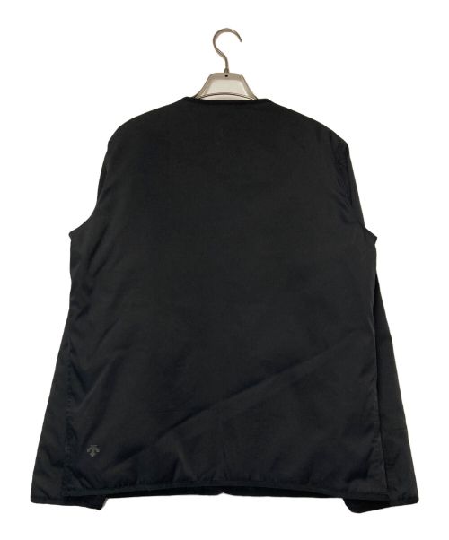 DESCENTE ddd（デサントディーディーディー）DESCENTE ddd (デサントディーディーディー) ライトパフカーディガンジャケット DESCENTE ddd デサントディーディーディー ノーカラー DX-T2434AT ブラック サイズ:Ⅿの古着・服飾アイテム