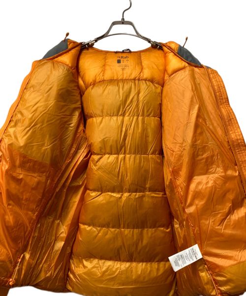 Rab（ラブ）Rab Mythic Ultra Jacket Rab ミシック ウルトラ ジャケット オレンジ rn28764 CA59712 QDB-44 PERTEX QUANTIUM NIKWAX HYDROPHOBIC DOWNの古着・服飾アイテム