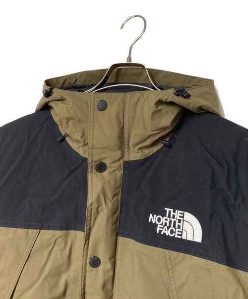 THE NORTH FACE（ザ ノース フェイス）THE NORTH FACE Mountain Down Jacket/マウンテンダウンジャケット　ND91837　THE NORTH FACE/ザ ノース フェイス GORE-TEX/ゴアテックス カーキ×ブラック サイズ:Mの古着・服飾アイテム