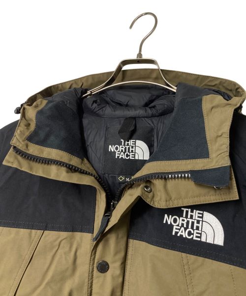 THE NORTH FACE（ザ ノース フェイス）THE NORTH FACE Mountain Down Jacket/マウンテンダウンジャケット　ND91837　THE NORTH FACE/ザ ノース フェイス GORE-TEX/ゴアテックス カーキ×ブラック サイズ:Mの古着・服飾アイテム