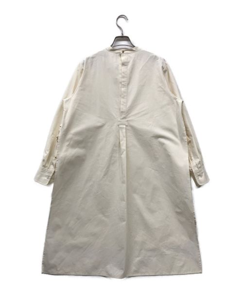 Heriter（エリテ）Heriter (エリテ) ブラウスワンピース サイドスリットワンピース ドレスシャツ Curensology カレンソロジー H2-21-3009 ホワイト サイズ:Mの古着・服飾アイテム