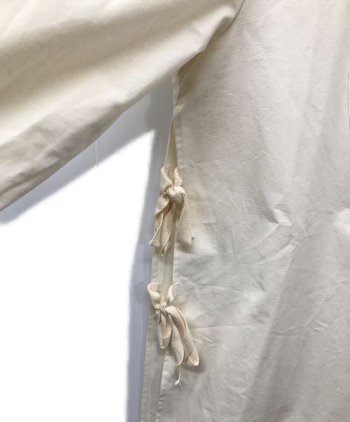 Heriter（エリテ）Heriter (エリテ) ブラウスワンピース サイドスリットワンピース ドレスシャツ Curensology カレンソロジー H2-21-3009 ホワイト サイズ:Mの古着・服飾アイテム