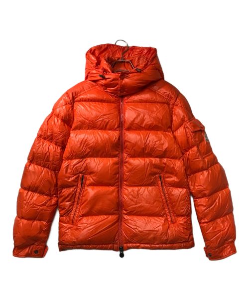 MONCLER（モンクレール）MONCLER (モンクレール) MAYA フーデットダウンジャケット C20914036605 68950 オレンジ サイズ:1の古着・服飾アイテム