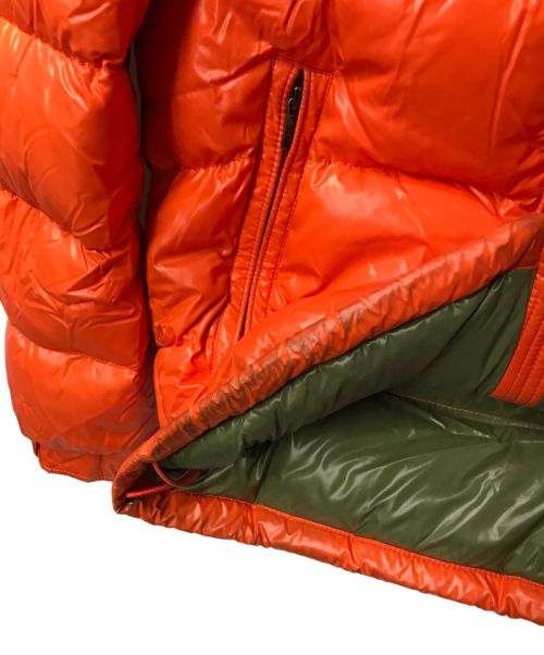 MONCLER（モンクレール）MONCLER (モンクレール) MAYA フーデットダウンジャケット C20914036605 68950 オレンジ サイズ:1の古着・服飾アイテム