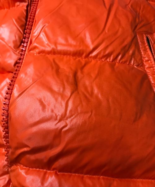 MONCLER（モンクレール）MONCLER (モンクレール) MAYA フーデットダウンジャケット C20914036605 68950 オレンジ サイズ:1の古着・服飾アイテム