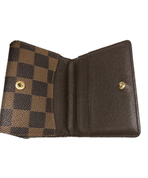 LOUIS VUITTON（ルイ ヴィトン）LOUIS VUITTON (ルイ ヴィトン) コインケース/N62925/ダミエ/ラドロー ブラウンの古着・服飾アイテム