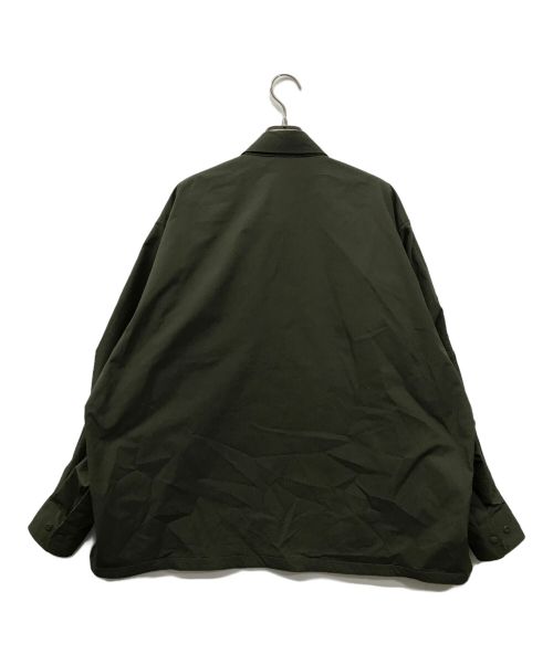 DAIWA PIER39（ダイワ ピア39）DAIWA PIER39 W's TECH REVERSIBLE PARAMARINE JACKET DAIWA PIER39 ダイワ ピア39 リバーシブル シャツジャケット リップストップ BJ-37024L オリーブ サイズ:Mの古着・服飾アイテム
