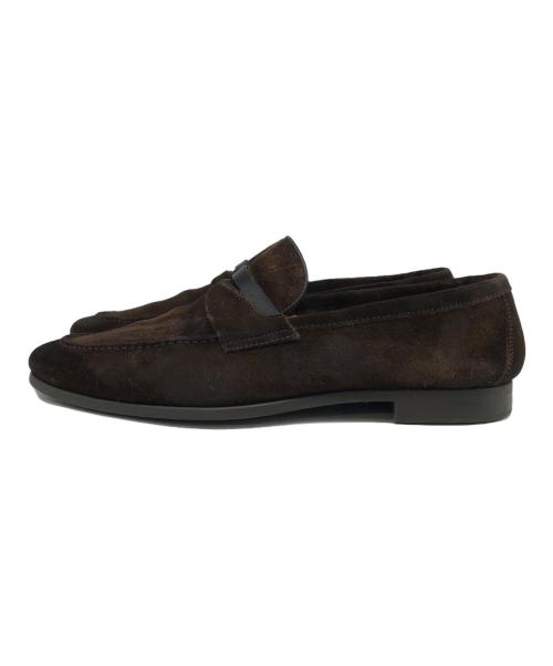 MAGNANNI（マグナーニ）MAGNANNI (マグナーニ) コンビネーション ペニーローファー MAGNANNI マグナーニ　コインローファー 24774　 ブラウン サイズ:SIZE US7の古着・服飾アイテム